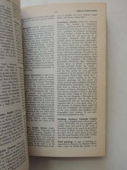 The Concise Oxford Dictionary of Art and Artists- Ed Ian Chilvers