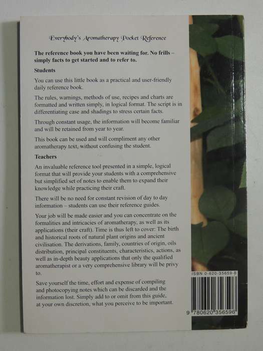 Everybody's Aromatherapy Pocket Reference - Ena Knox