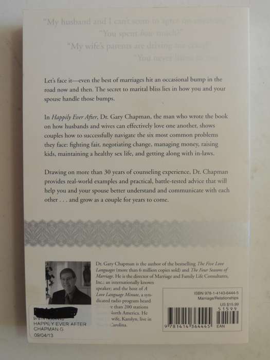 Happily Ever After: Six Secrets To A Successful Marriage - Gary Chapman