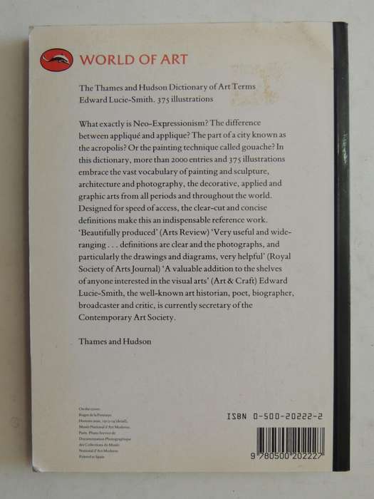 The Dictionary of Art Terms-  Edward Lucie-Smith
