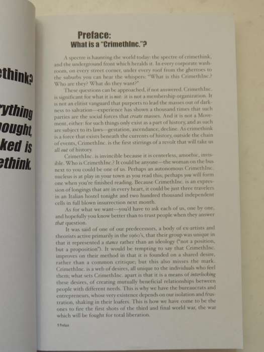 Days Of War, Nights Of Love: Crimethink For Beginners - CrimethInc Workers Collective