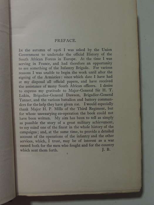 The South African Forces In France: 1st South African Edition 1921 - John Buchan