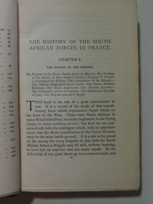 The South African Forces In France: 1st South African Edition 1921 - John Buchan