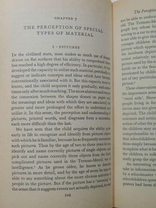 The Psychology Of Perception - M.D. Vernon