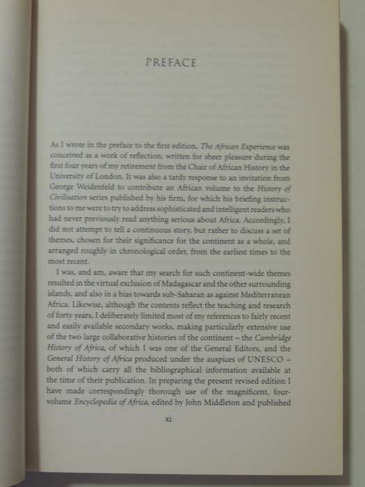 The African Experience, History of Civilization - Roland Olivier