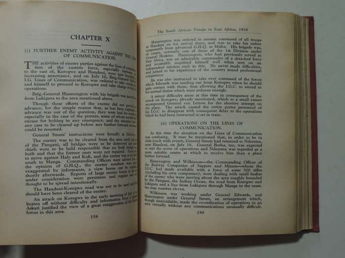 The South Africans With General Smuts In German East Africa 1916 - Brig Gen JJ Collyer