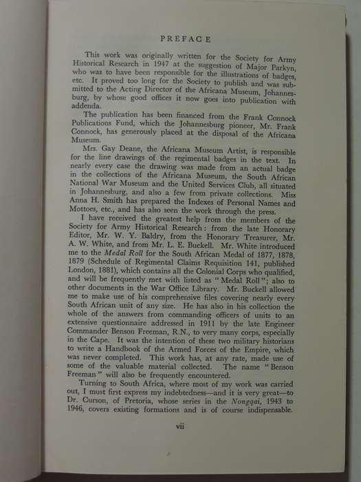 The Armed Forces Of South Africa - Maj G. Tylden