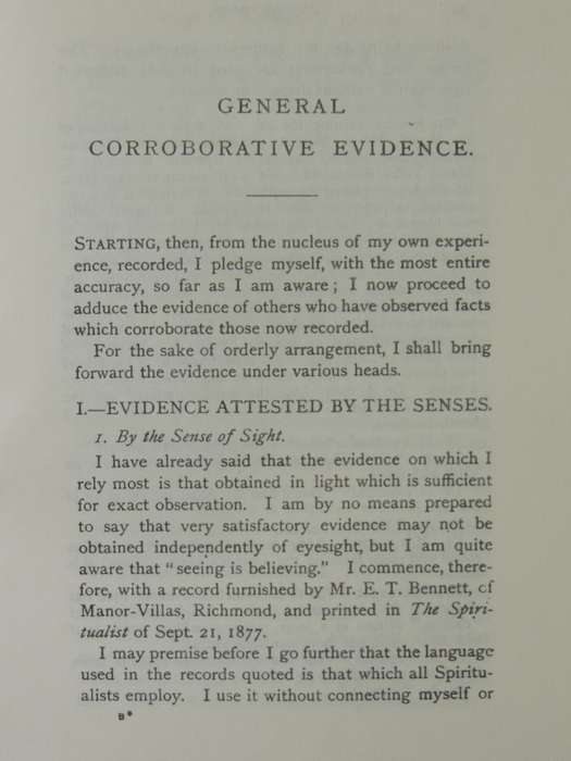 Direct Spirit Writing - Rev. W. Stainton Moses
