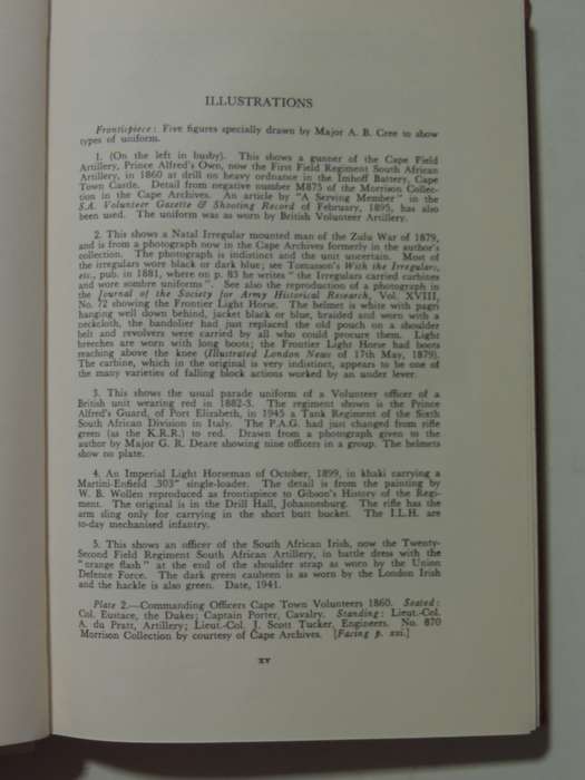 The Armed Forces Of South Africa - Maj G. Tylden