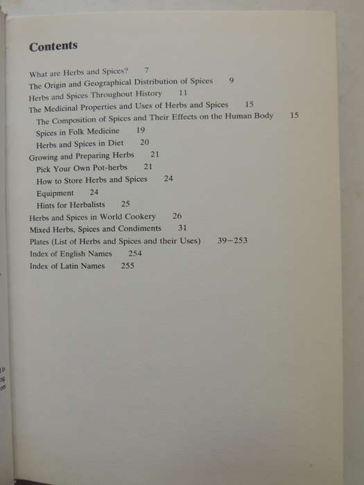 A Guide In Colour To Kitchen Herbs And Spices - Bohumir Hlava & Dagmar Lanska