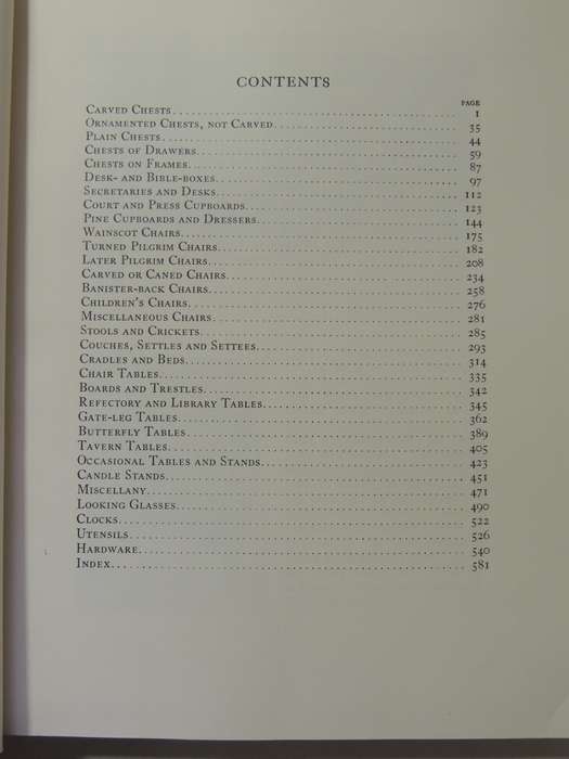 Furniture Of The Pilgrim Century 1620-1720 Including Colonial Utensils & Hardware - Wallace Nutting