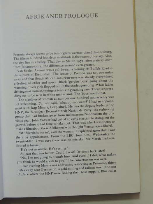 The White Tribe Of Africa: South Africa In Perspective  - David Harrison   1st Edition  Unexpurgated
