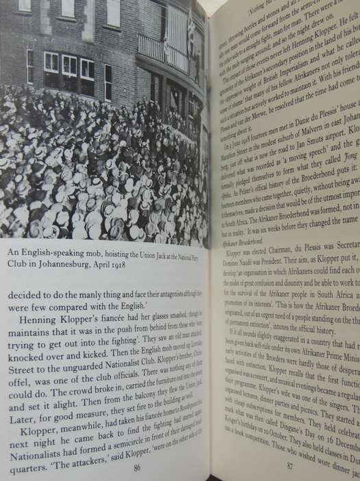 The White Tribe Of Africa: South Africa In Perspective  - David Harrison   1st Edition  Unexpurgated