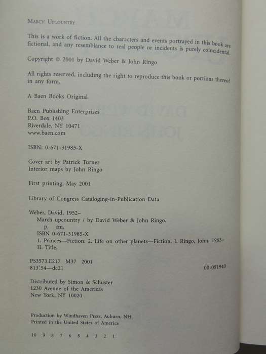 March Series: Vol 1-4, March Upcountry, March To The Sea,March To The Stars, We Few -David Weber, JR