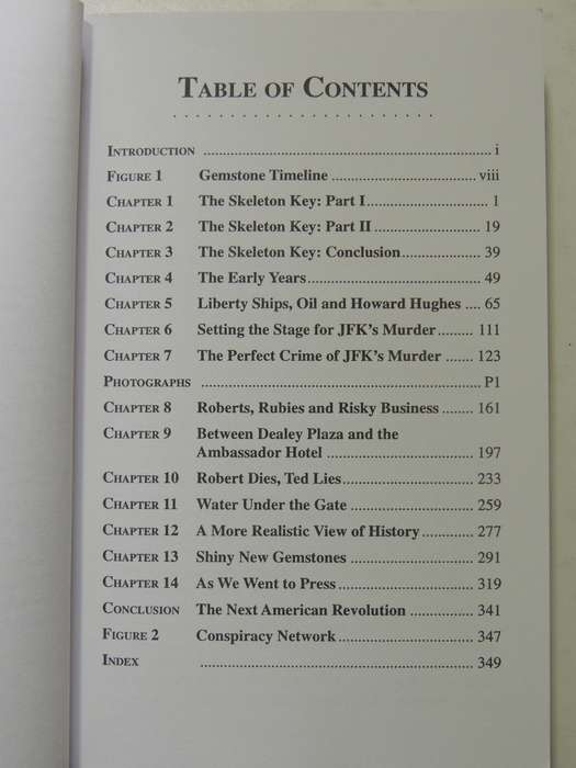 Project Seek: Onassis,Kennedy And Gemstone Thesis - Gerald A Carroll