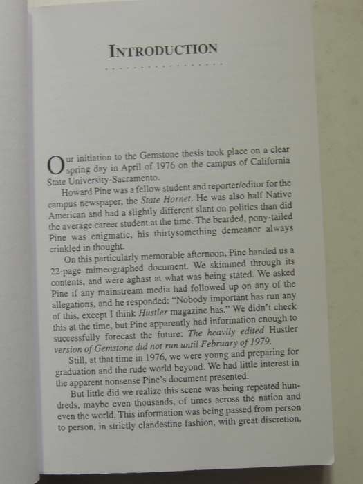 Project Seek: Onassis,Kennedy And Gemstone Thesis - Gerald A Carroll