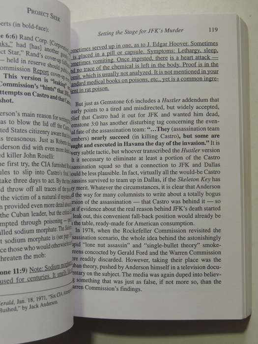 Project Seek: Onassis,Kennedy And Gemstone Thesis - Gerald A Carroll