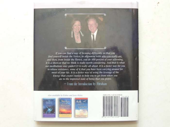 Getting into the Vortex, Guided Meditations CD & User Guide - Esther & Jerry Hicks Please note NO CD