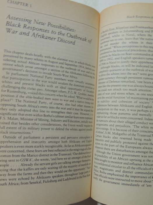 Fighting Their Own War:  South African Blacks And The First World War - Albert Grundlingh