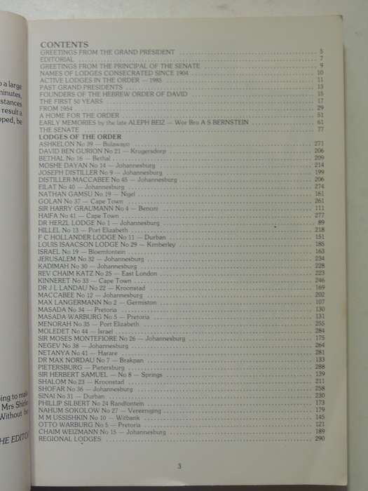 Hebrew Order Of David: The First 80 Years