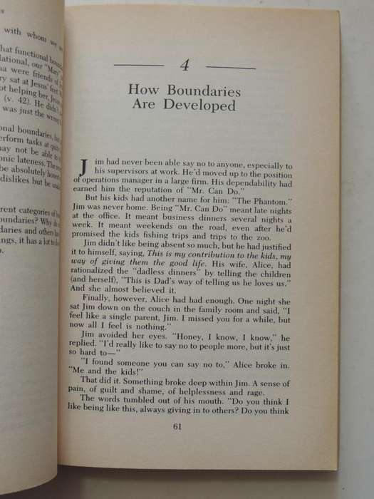 Boundaries, When to Say YES, When to Say NO, To Take Control of Your LifeHenry Cloud, John Townsend