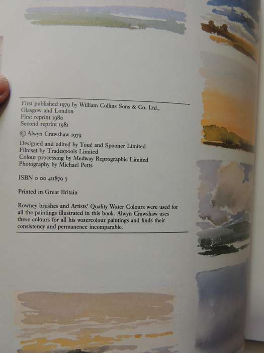 Learn To Paint With Watercolours- Alwyn Crawshaw