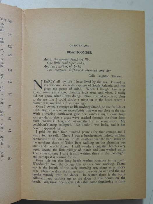 South African Beachcomber - Lawrence G. Green  1958 1st edition