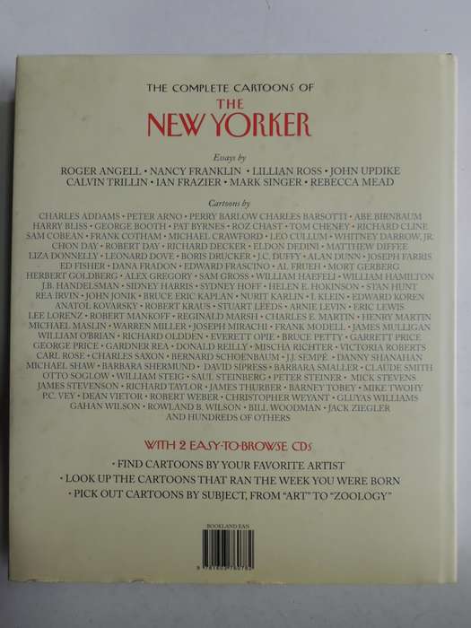 The Complete Cartoons of The New Yorker- Ed Robert Mankoff   Incl 2 CD's