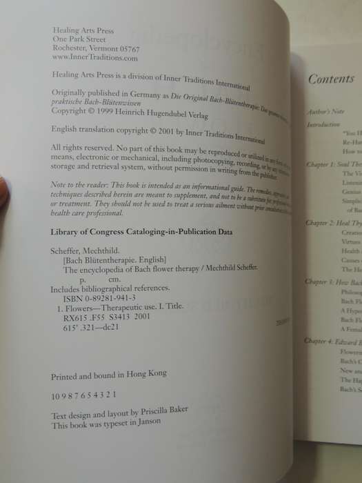 The Encyclopedia Of Bach Flower Therapy - Mechthild Scheffer