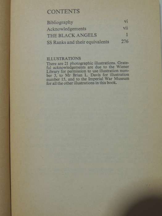 The Black Angels: The Story Of The Waffen-SS - Rupert Butler