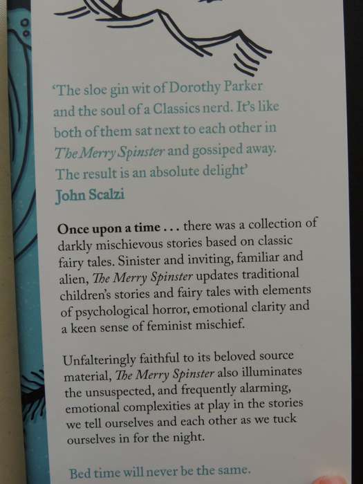 The Merry Spinster: Tales Of Everyday Horror - Daniel Mallory Ortberg  (1st UK Edition 2018)