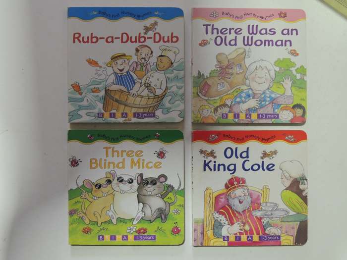 Nursery Rhymes Gift Set   Brimax 1 - 3 Years   3 Board Books