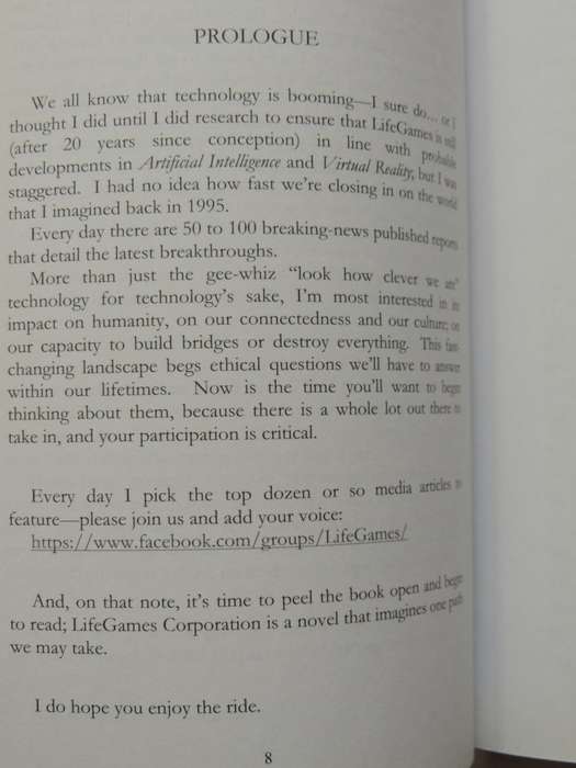 LifeGames Corporation - Michael Smorenburg    (Limited Edition 46/50)