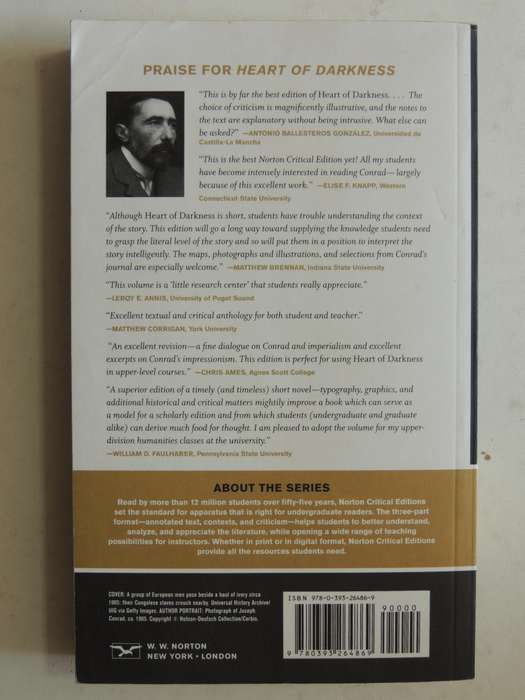 Heart Of Darkness  - Joseph Conrad  (Norton 5th Critical Edition)