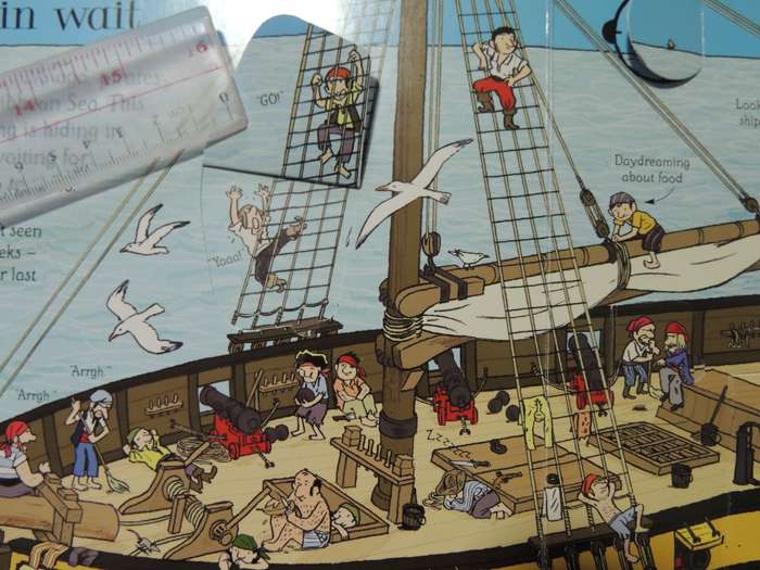 See Inside Pirate Ships, An Usborne Flap Book, Over 70 Flaps