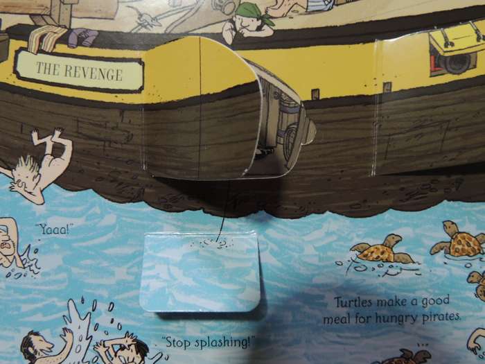 See Inside Pirate Ships, An Usborne Flap Book, Over 70 Flaps