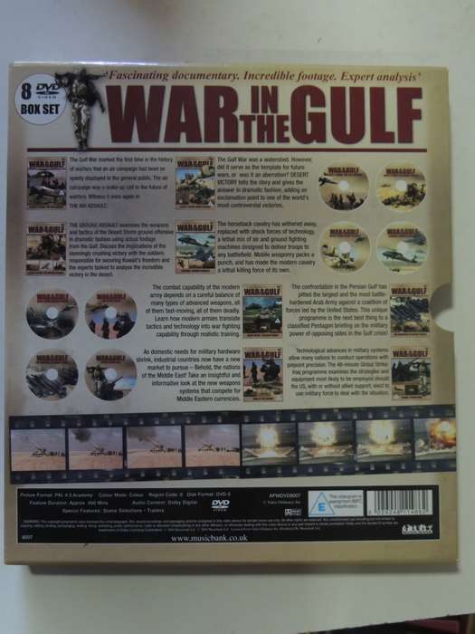 War In The Gulf: 8 Dvds, Complete