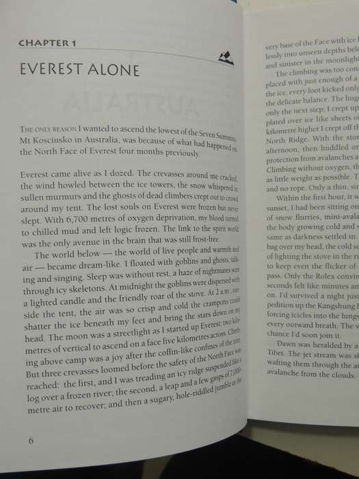 To Everest Via Antarctica: Climbing Solo On The Highest Peak On Each Of The ....Robert Mads Anderson
