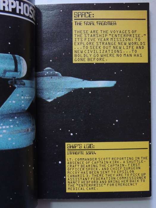 StarTrek Fotonovel # 5: Metamorphosis - Gene L. Coon