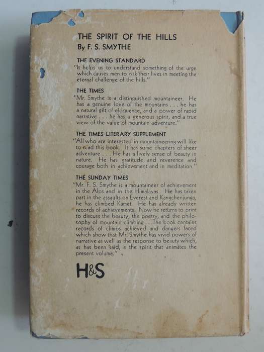 Over Tyrolese Hills- F.S. Smythe   FIRST EDITION   1936