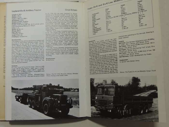 Military Vehicles Of The World - Christopher F. Foss      2nd Edition 1978