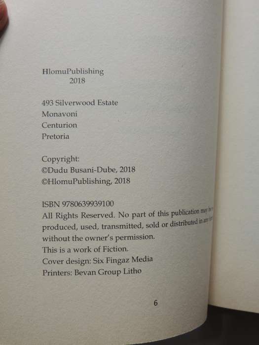 Zulu Warning- Dudu Busani-Dube