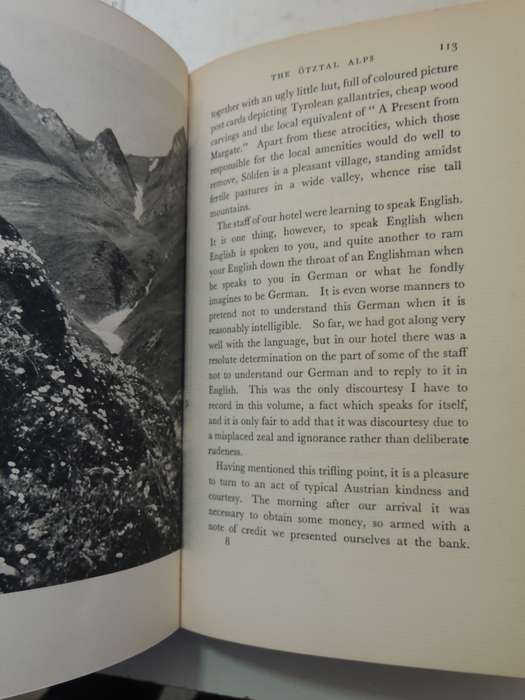 Over Tyrolese Hills- F.S. Smythe   FIRST EDITION   1936