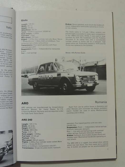 Police Vehicles Of The World - Roy D. Ingleton
