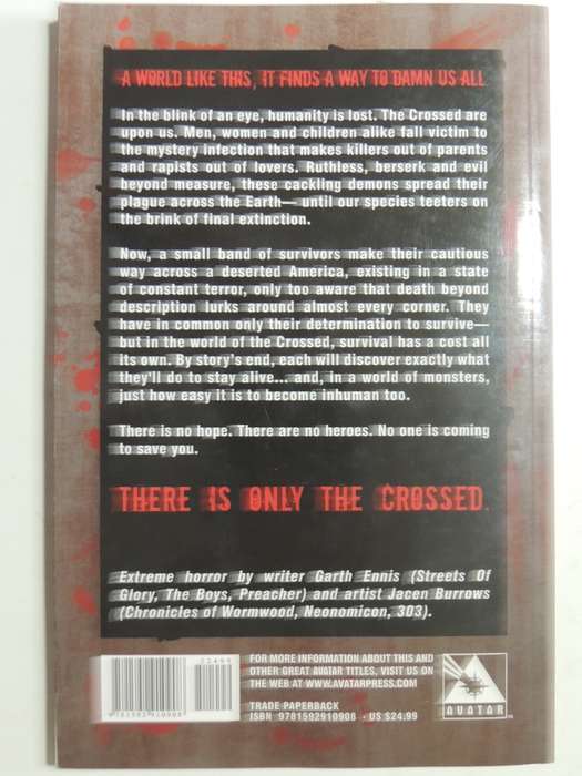 Crossed Vol 1 - Garth Ennis & Jacen Burrows