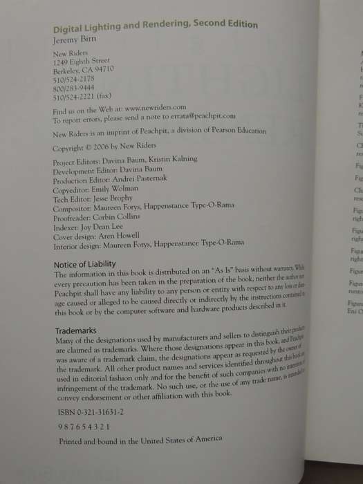 Digital Lighting & Rendering  - Jeremy Birn   2nd Edition
