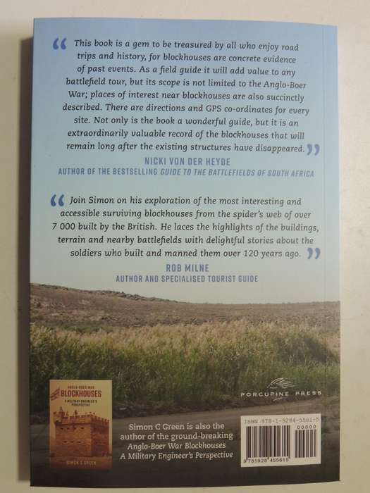 Anglo-Boer War Blockhouses - A Field Guide- Simon C Green  SIGNED