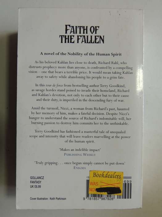 Faith of the Fallen - Terry Goodkind