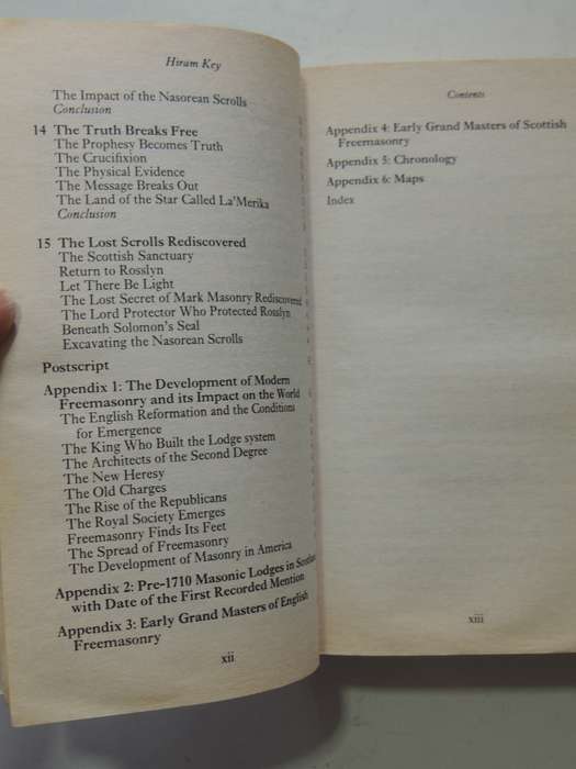 The Hiram Key: Pharaohs, Freemasons & The Discovery Of The Secret Scrolls Of Jesus - Christopher K