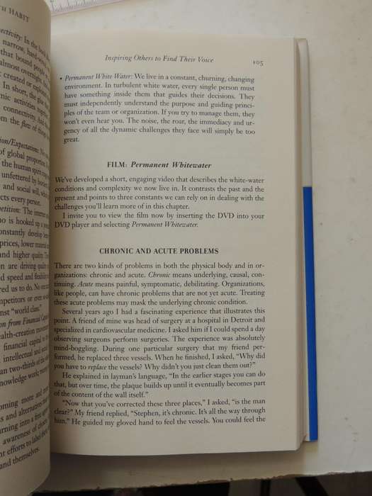 The 8th Habit: From Effectiveness To Greatness- Stephen R. Covey